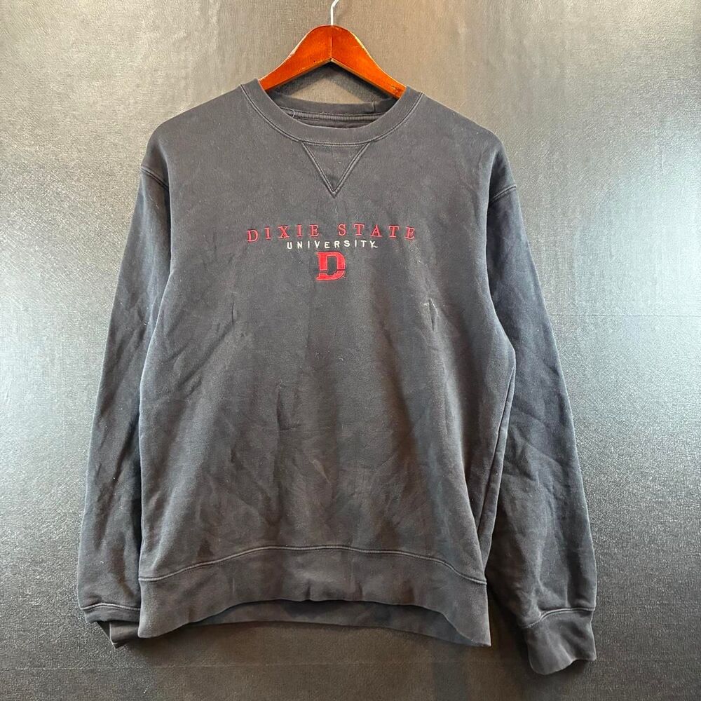 Dixie Men's Grey and Black Sweatshirt